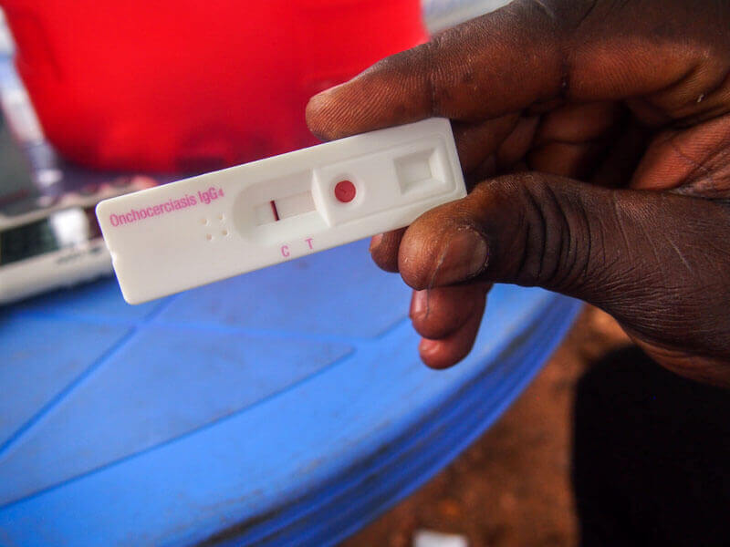 PATH launches an easy-to-use, rapid diagnostic for onchocerciasis (Photo: PATH/Dunia Faulx)