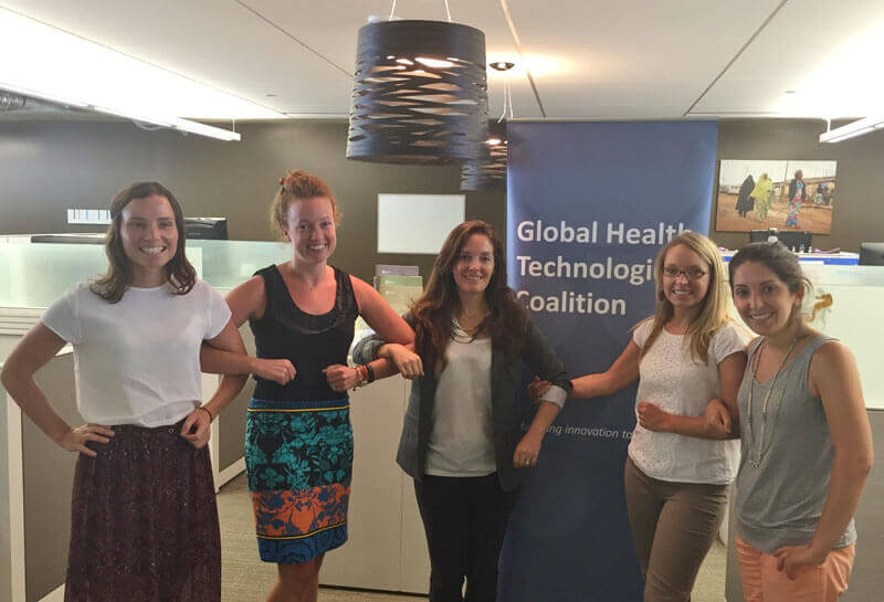 The GHTC staff has joined the global chain to #SaveMomsandKids